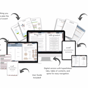 Event Planning Binder